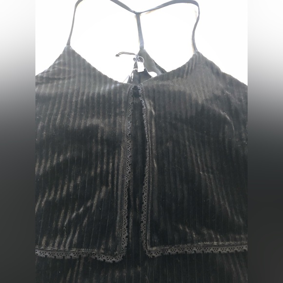 Brand New Nordstrom Rack Black Velvet Tank Top - Picture 6 of 10